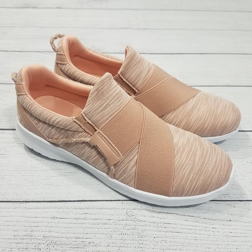 Cross Trekkers Beat Slip On Lightweight Athletic Shoes Women's Size 10 - Blush